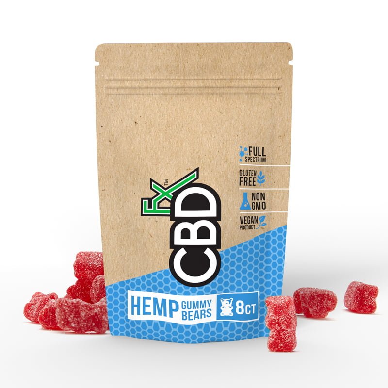 (image for) CBD Gummies - Berry - 5mg - 8ct Pouch