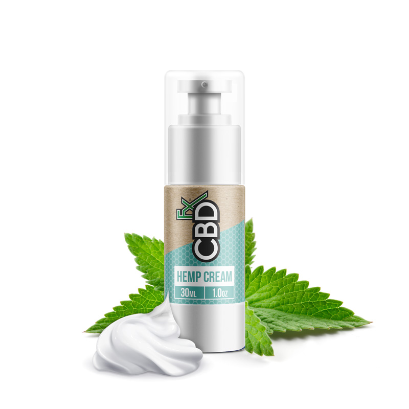 (image for) CBDfx Hemp Cream 30mL - 100mg