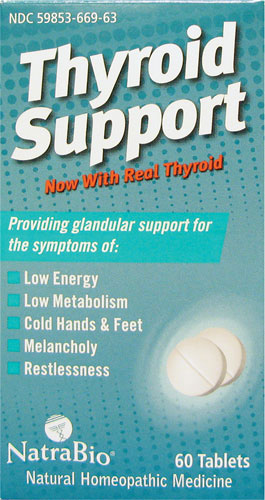 (image for) Thyroid Support Vegetarian Formula 60 Tablets