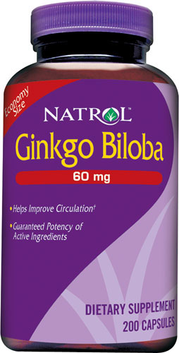 (image for) Natrol Ginkgo Biloba 60 MG