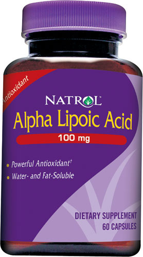 (image for) Natrol Alpha Lipoic Acid 100 MG