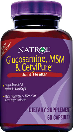 (image for) Natrol Cetylpure with MSM & Glucosamine