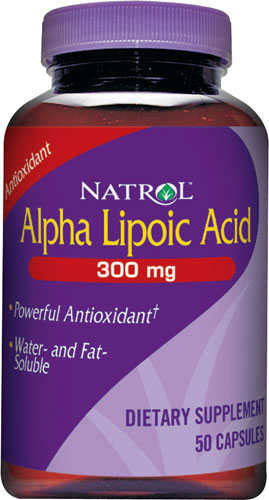 (image for) Natrol Alpha Lipoic Acid 300 MG