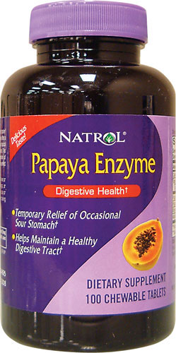 (image for) Natrol Papaya Enzyme Chewable