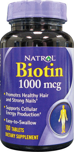 (image for) Natrol Biotin 1,000 MCG