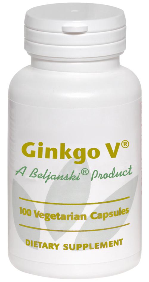 (image for) Ginkgo V® 100 Capsules