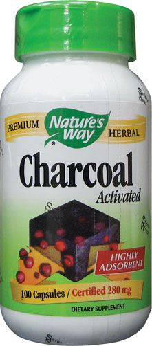 (image for) Charcoal, Activated 100 Capsules - Nature's Way®