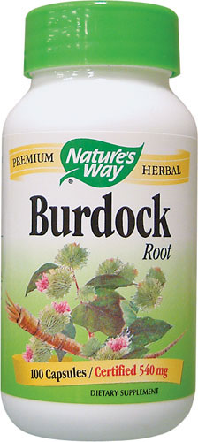 (image for) Burdock Root (COG) 540 MG 100 Capsules - Nature's Way®