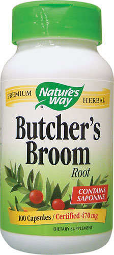 (image for) Butcher's Broom 470 MG, 100 Capsules - Nature's Way®