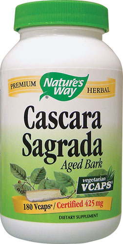 (image for) Cascara Sagrada Bark 180 Vcaps - Nature's Way®