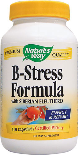 (image for) B-Stress w/Siberian Ginseng & Coenzymes 100 Capsules