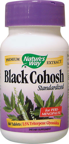 (image for) Black Cohosh Standardized Extract 60 Tablets - Nature's Way®