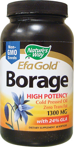 (image for) Borage Oil 1,300 MG, 60 Softgels - Nature's Way®