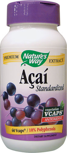 (image for) ACAI, Standardized 60 Vcaps - Nature's Way®