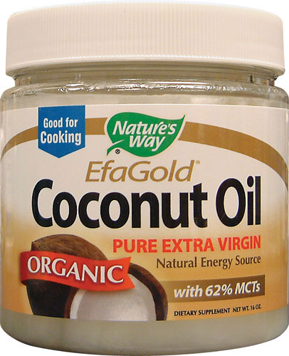 (image for) Coconut Oil, Organic Extra Virgin 16oz - Nature's Way®