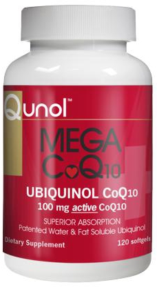 (image for) Qunol™ Mega CoQ10 120 Softgels